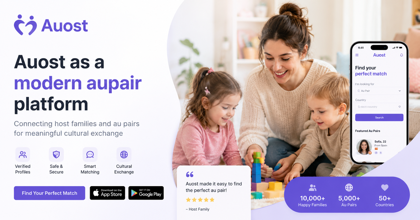 The Modern Au Pair Platform Connecting Families and Au Pairs...